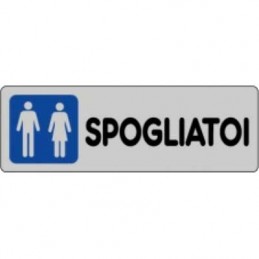 Etichetta 'Spogliatoi...