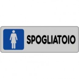 Etichetta 'Spogliatoio donna'