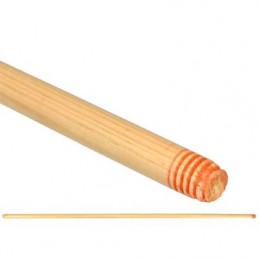 Manico per scopa in legno